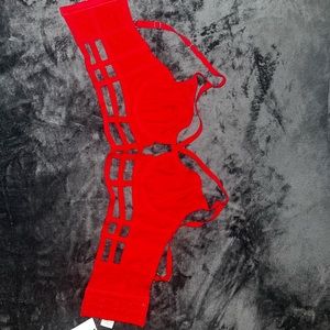 NWOT TOPSHOP Bra Bralette Crop Top